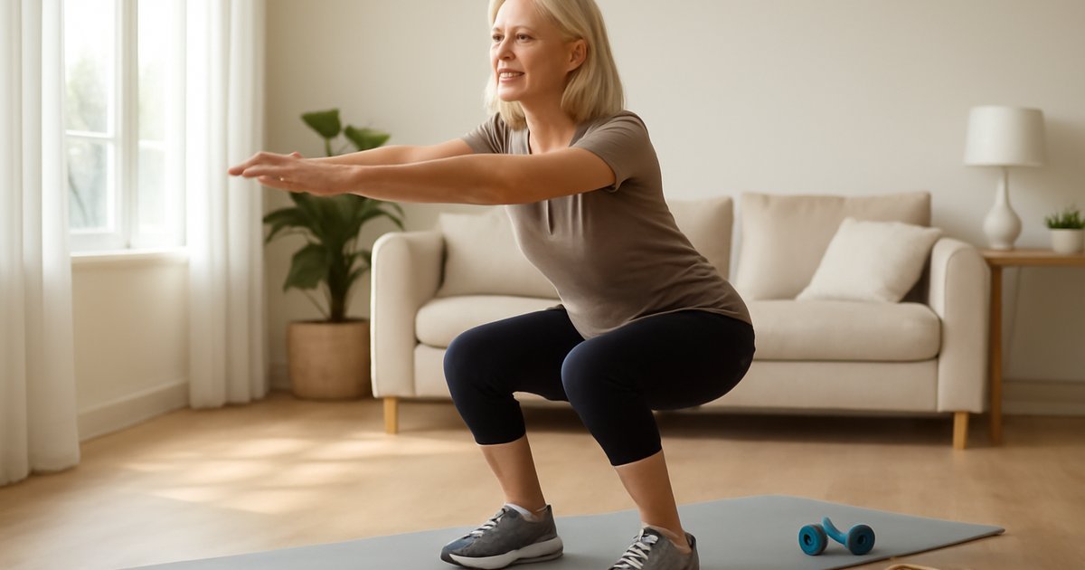 Home Workouts for Adults Over 50: No Gym Required